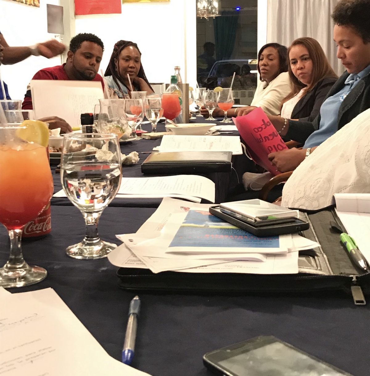 Reunión de planificación del Ministerio de Jóvenes